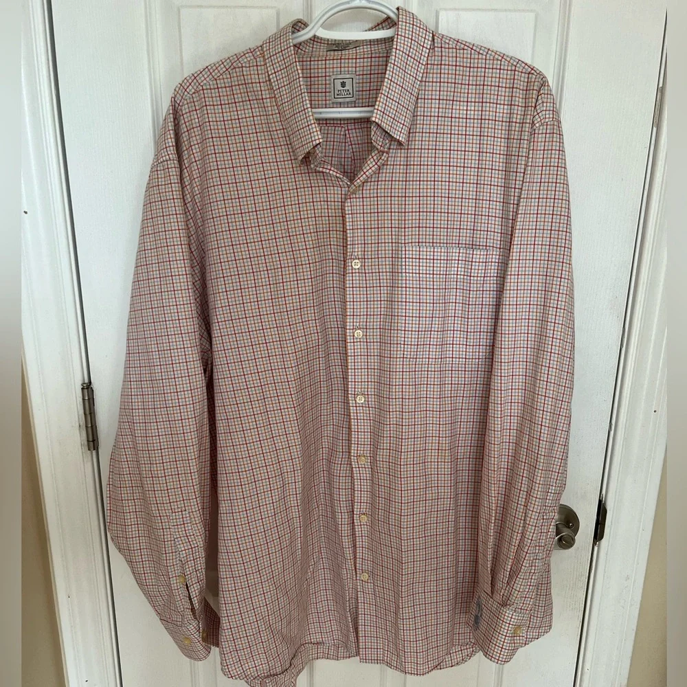 Peter Millar XL Pebble Beach Dress Shirt - Picture 1 of 4